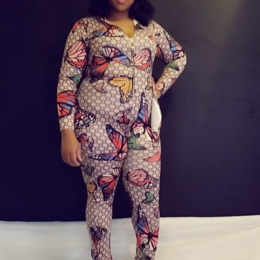 Butterfly jumpsuit